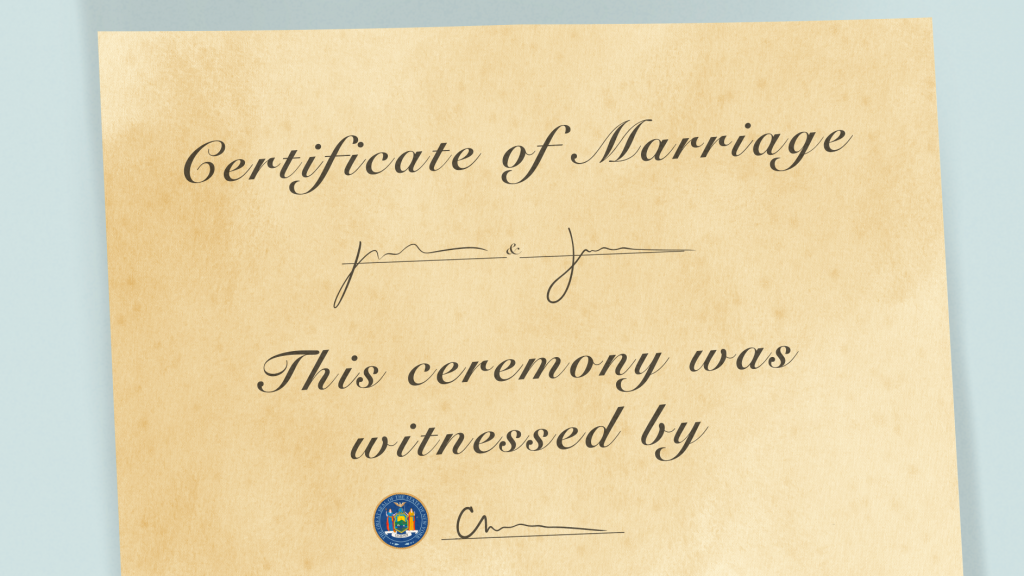 Marriage Licenses Can Now Be Obtained Remotely in New York eForms Learn